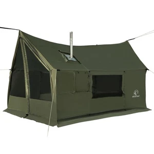 Large Hammock Hot Tent with Stove Jack, Waterproof & Windproof Winter Wall Te... - Bild 1 von 9
