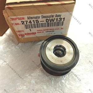 Genuine OEM Alternator Decoupler Pulley 27415-0W131 Fits 2010-2016 Toyota Sienna - Foto 1 di 4