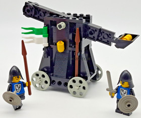LEGO 6030 CASTLE BLACK CATAPULT VINTAGE 1990 ORIGINAL COMPLETE 100% BUILDS