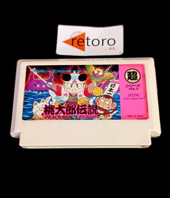 MOMOTARO DENSETSU PEACH BOY LEGEND NINTENDO Cartridge NES famicom JAP - Imagen 1 de 2