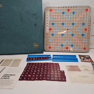 Vintage 1976 Scrabble Deluxe Turntable Edition Rotating Board Game - Picture 1 of 13