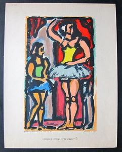 GEORGES ROUAULT • ''LE CIRQUE'' #1 (Les Ballerines) Circus of the Shooting Stars - Picture 1 of 2