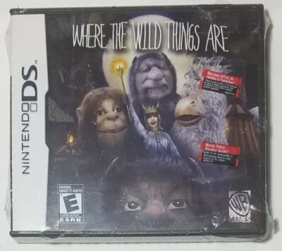 Nintendo DS Where The Wild Things Are New Sealed in box - Image 1 of 2