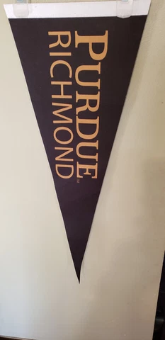 PURDUE RICHMOND BOILERMAKERS   FELT RETRO VINTAGE NCAA  PENNANT 12/3/22 Cover