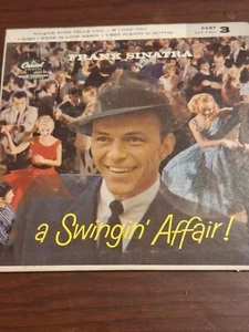FRANK SINATRA a swingin affair!, part 3 Capitol Records 7" Single 45 RPM - Picture 1 of 4