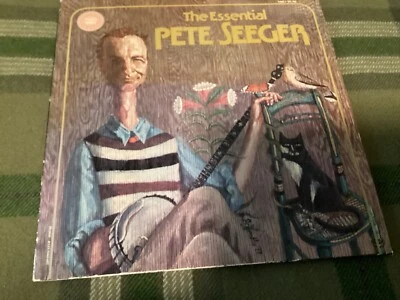 Pete Seeger - "The Essential Pete Seeger" - Double LP Album - Image 1 of 4