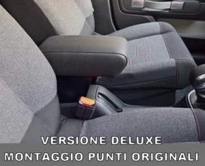 BRACCIOLO CITROEN C3-3° serie-2017-2024 ecopelle nera-montaggio punti originali - Imagen 1 de 4