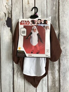 Star Wars Disney Porg Toddler Halloween Costume Hooded Romper Tights Set NWT - Picture 1 of 3