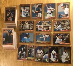 Juego de 110 1996 Score Baseball Dugout Collection Gwynn Jeter RC Deion Sanders - Imagen 1 de 6
