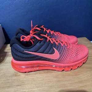 Nike Air Max 2017 “Bright Crimson” Men’s Size 8 BRGHT CRMSN/BLK 849559 600 - Picture 1 of 9