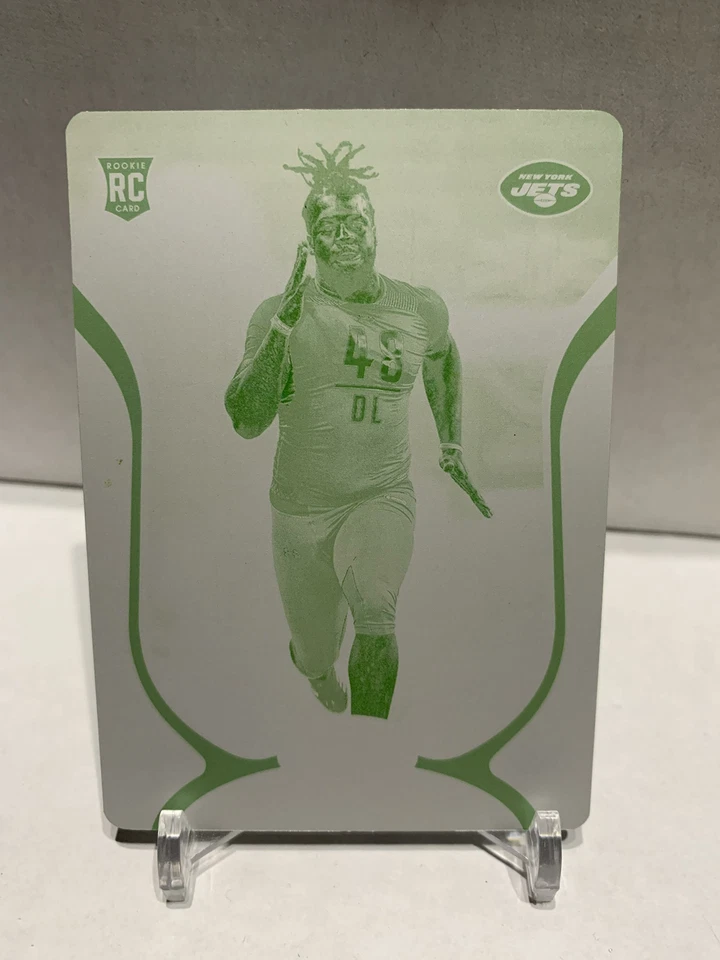 2018 Panini Plates and Patches Jachai Polite #186 1/1 Yellow Printing Plate - Image 1 of 2