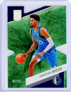 2022-23 Panini Donruss Elite CHRISTIAN WOOD Green Status Die-Cut 5/35 - Picture 1 of 2