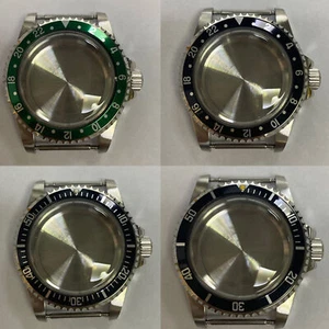39,5 mm Edelstahl Uhrengehäuse für NH35 NH36 mechanisches Uhrwerk - Bild 1 von 12