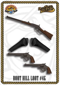 Dime Novel Legends 1:18 Maßstab (4") Boot Hill Beute Getriebepaket #4 - Bild 1 von 3