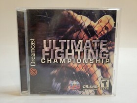 UFC: Ultimate Fighting Championship (Sega Dreamcast, 2000) Complete With Manual