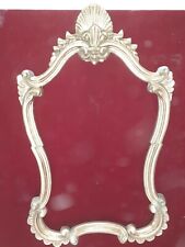 Frame Baroque Wooden Colour Ivory Antique Leaf Gold Size External 73x45