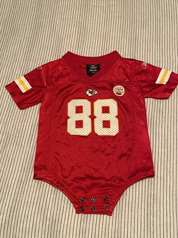 Kansas City KC Chiefs Tony Gonzalez NFL INFANT BABY NEWBORN Jersey 12 Months Cover