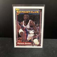 Patrick Ewing 1993 Topps 50 Point Club Card #211