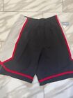 Quiksilver Elastic Band Shorts - Black with Red accents - PERFECT FOR WORK OUT 