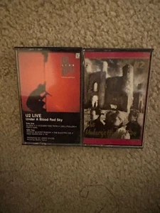 U2 Cassette tapes! Very nice 2 tape lot! - Picture 1 of 3