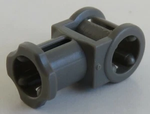 LEGO Technic - Winkel - Achs Verbinder / Connector (2 Stück), dunkelgrau #32039 - Bild 1 von 1