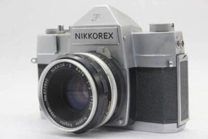 Nikon Nikkorex F analoge Spiegelreflexkamera 35 mm mit Nikkor-s Auto 5 cm F2 Objektiv funktioniert JP - Bild 1 von 10