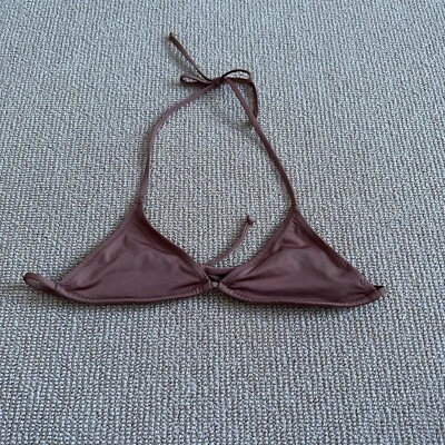 Top de Bikini Skims Natación Triángulo Almendra, Talla 2X Nuevo con Etiquetas Foto 1 de 3