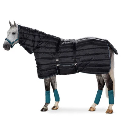 Eskadron Stalldecke Nylon mit Hals HW19 - Größe: 165, Farbe: caviar - Bild 1 von 3