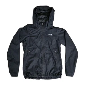 The North Face Women's Resolve 2 Windbreaker Black Rain Jacket Dryvent Small - Picture 1 of 8