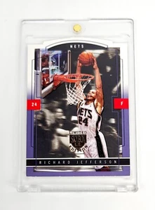 PURPLE 1/1 EXECUTIVE MASTERPIECE 2003-04 Skybox Limitd Edition RICHARD JEFFERSON - Picture 1 of 2