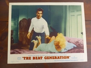 THE BEAT GENERATION  Orig. Film Noir Lobby Card  #6 - 1959  VERY FINE - Picture 1 of 6