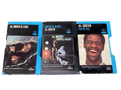 3x Vintage Cassette Tapes Slipcase Al Green Slip Case Soul RnB LOVE, BLUES, FIRE - Image 1 of 4