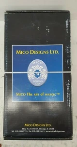 New Mico Design (3806-SQ-MB-L)Mahogany Bronze Dual Single Lever Lavatory Faucet  - Picture 1 of 2