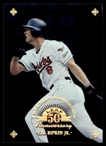 1998 Leaf Fractal Foundations Cal Ripken Jr. 3226/3999 Baltimore Orioles #133 - Picture 1 of 2