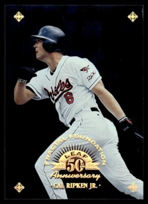 1998 Leaf Fractal Foundations Cal Ripken Jr. 3226/3999 Baltimore Orioles #133 - Image 1 of 2