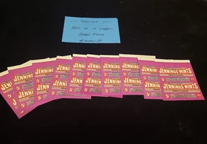 REPRO GRAPE FLAVOR WRAPPERS ANTIQUE SLOT MACHINE JENNINGS 10 PACK #JENMW 14 - Afbeelding 1 van 3