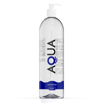 Lubricante Base Agua 1000 ml Aqua Quality – Hidratante, Suave y Seguro - Imagen 1 de 4