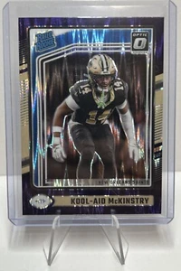 Kool-Aid McKinstry 2024 Donruss Optic Purple SHOCK Rated Rookie Saints RC#264 - Picture 1 of 2
