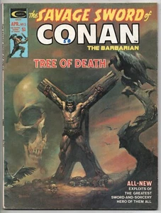 SAVAGE SWORD OF CONAN #5. BORIS / THOMAS / BUSCEMA. CURTIS / MARVEL 1975. 6 - Picture 1 of 2