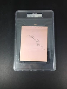 Bert Lahr "The Wizard Of Oz" & Lee Bowman Autograph Album Page PSA Grade 7.5 +  - Picture 1 of 4