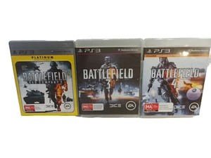 PS3 Sony Playstation 3 Battlefield Bad Company 2 & Battlefield 3 & 4 Shooter - Picture 1 of 12
