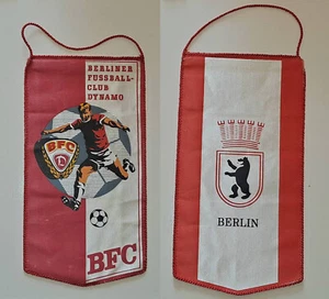 DDR Wimpel Fussball Oberliga Berliner Fussball-Club Dynamo BFC, Wappen, 2398 - Bild 1 von 1