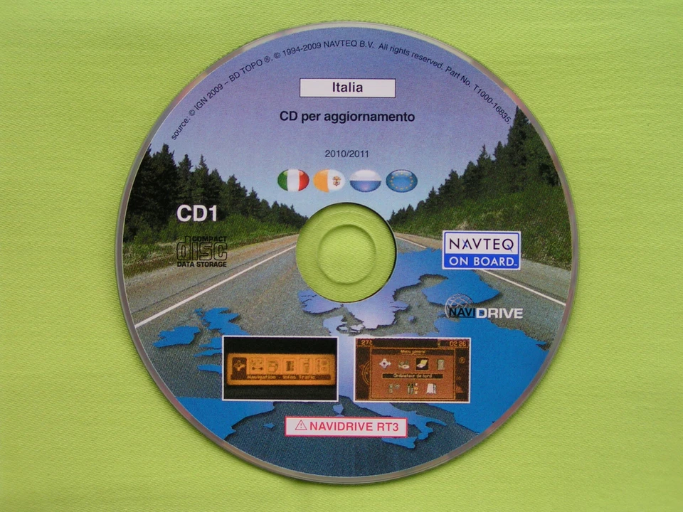 NAVIGATION CD WIP COM RT3 ITALIEN 2011 CITROEN C4 C5 C6 PEUGEOT 207 307 407 607 - Bild 1 von 1