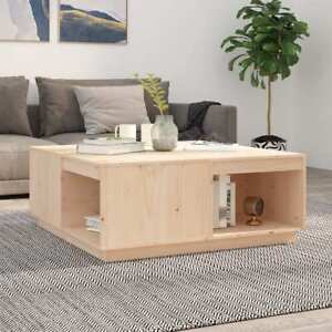 Coffee Table Solid Wood Pine Accent Couch Sofa End Table Multi Sizes vidaXL