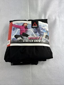 Pantalones de nieve Gerry adultos medianos negros invierno esquí mujer - Imagen 1 de 4