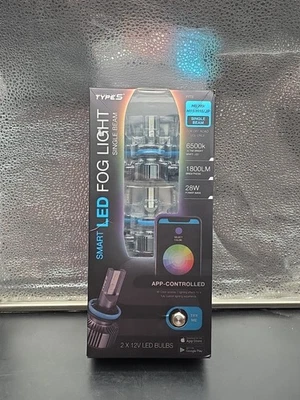 Новый тип S H8/H9/H11/H16/Jp Smart светодиодный противотуманные фары один луч фары открытая коробка - Изображение 1 из 4