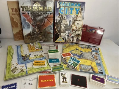 Talisman Magical Quest Board Game 2nd Ed Games Workshop Talisman City & Dungeon - Image 1 of 4