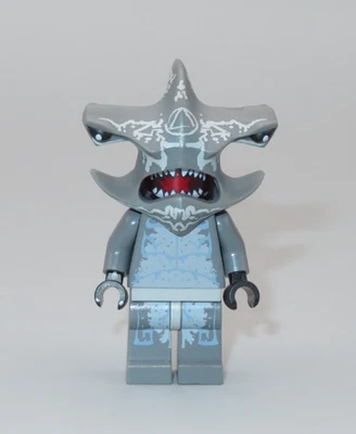 LEGO Hammerhead Shark Atlantis Warrior minifigure 7984 7977 - Image 1 of 2