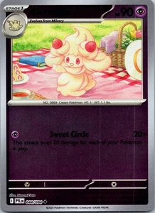 Alcremie Reverse Holo Uncommon ME02: Phantasmal Flames 044/094 NM - Picture 1 of 2