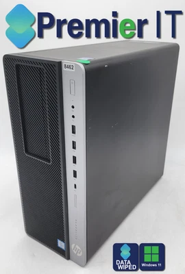 HP EliteDesk 800 G5 Desktop PC - Intel Core i5-9500 - 8GB RAM + 256GB NVMe - Image 1 of 4